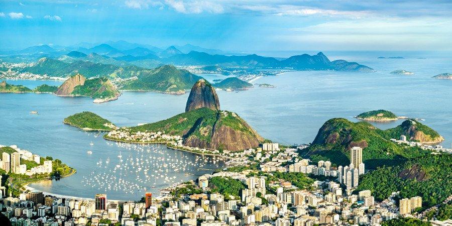 Panorama su Rio dal Corcovado