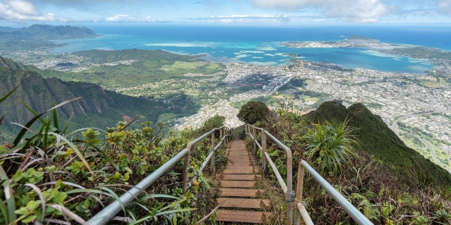 Haʻikū Stairs, Hawaii (
